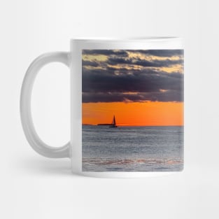 Sailing at Sunset Mug